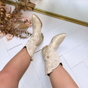 LEATHER LOOK LAARS DES957-1 - L.GOLD