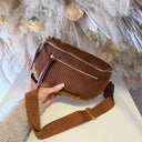RIB BAG 60283 - BROWN
