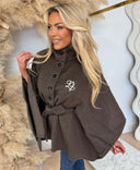 LIU JO TEDDY CLOACK/PONCHO AF6043/T2742 - T.MORO