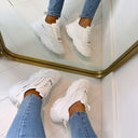 STEVE MADDEN BASKET POSSESSION-E 0033 - BLANC