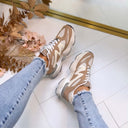SNEAKER SPEEDER 2447 DE STEVE MADDEN - TAUPE MULTI