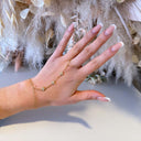 KLAVER HAND CHAIN B1107 - GOLD