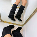 VEGAS SUEDINE STIEFEL DES8076 - KHAKI/SUE