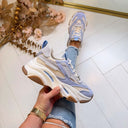 STEVE MADDEN POSSESSION-E SNEAKER 4652 - GRY BLU IVY