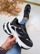 CHUNKY SNEAKER A88-229 - SCHWARZ