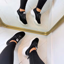 STEVE MADDEN MATCH-E SNEAKER 4643 - **BLACK**