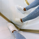 *SALE* SPARK LACE SNEAKER PC309 - WHITE