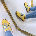 FLORA SNEAKER 9192-1 - JAUNE