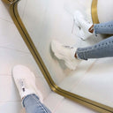 STEVE MADDEN MATCH-E SNEAKER 0020 - WHIET/WHITE