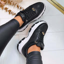 GUESS BLACK SNEAKER FLFBRTELE12