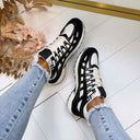 SHAUNA SNEAKER V1010 – BLACK