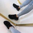 GUESS LOGO SNEAKER FLTMZ2FAB12 - BLACK