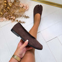 SPLIT INSTAPPERS 5000 - BROWN