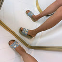 DETAIL BEDEL SLIPPER X02-PL - H. BLAU