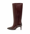 NINA LEATHER LOOK LAARS DES8582 - WINE/PU