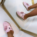STEVE MADDEN MOCASSIN SNEAKER SUR MESURE 5474 - DAIM ROSE BB