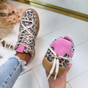 DWRS POONA STUDS LEOPARD SNEAKER B11928-02