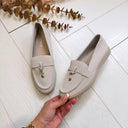 *LAATSTE MAAT 37* LIVA INSTAPPER DES8015 - BEIGE/SUE