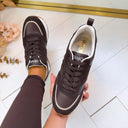 LIU JO MAXI WONDER 97 SNEAKER BF6005/PX310 - MOKA