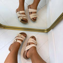 GINY GESP SLIPPER X25-PL - BEIGE