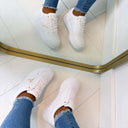 GUESS ALLOVER LOGO SNEAKER FLJMI6FAL12