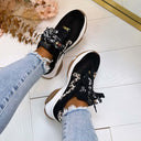 STEVE MADDEN MAXFIELD-E SNEAKER 5434 - BLACK SUEDE