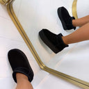 LEATHER UGIE BOOT 6391 - BLACK