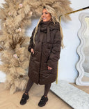 GUESS MARIKA COZY PUFFER JACKET W6BL52W4150 - G1EA BROWN