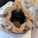 VALENTINO BAGS MAX SHOPPING BAG VBSABT01-455 - CAFFE/TAUPE