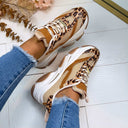 STEVE MADDEN POSSESSION SNEAKER 4652 - LEOP/TAN