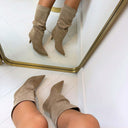 MILA SUEDINE LAARS 2513A - KHAKI
