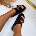 CUTE GESP SLIPPER L-99 - BLACK