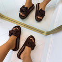 DUBBELE STRIK SLIPPER 3890
