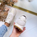 GUESS FASHION SNEAKER FLTEG5LEA12 - OFF WHITE