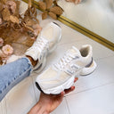 NOVA SNEAKER 5572 - WHITE/BEIGE