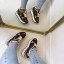 RINA SNEAKER YY255 - BROWN