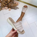SANDY SLIPPER FZ66101 - CREAM