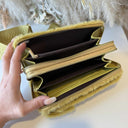 FAKE FUR PHONEBAG Q3216 - GELB