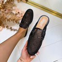 SPARK MESH SLIPPER G-512 - BLACK