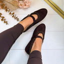 ANNE FRINGE MOCASSIN AQ212 - MARRON