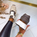 INSPIRED SNEAKER 8-541 BEIGE