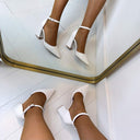CHER HEEL 8707 - WEISS