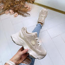 CHICA SNEAKER AD-165 - BEIGE