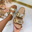 NEU GESP HAUSSCHUH X5-385 - GOLD