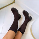BOTTES SUEDINE VEGAS DES8076 - KAKI/DAIM