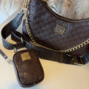STEVE MADDEN BBAMBI BAG 2565 - BRN/GLD