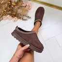 INSTAP PANTOFFEL S580 - BROWN