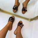 CHAUSSONS FLOSJES AM337 - MARRON