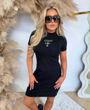GUESS COLETTE DRESS V4YK02KCDH1 - FJ8N BLACK
