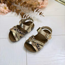 **KIDS** LEOPARD SPARK SANDAAL 384 - GOLD